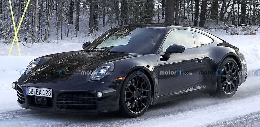 Porsche 911 Carrera Spy Shots
