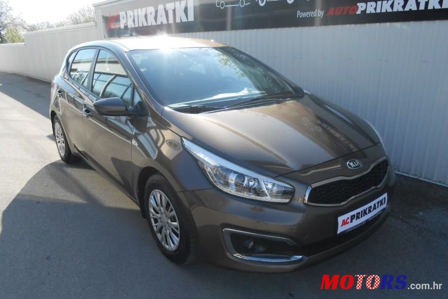 2016' Kia Ceed (Cee'D) 1,6 Crdi photo #1