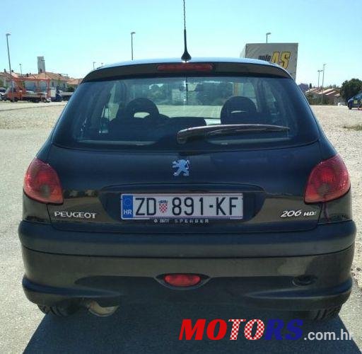 2005' Peugeot 206 206 1,4 Hdi photo #2