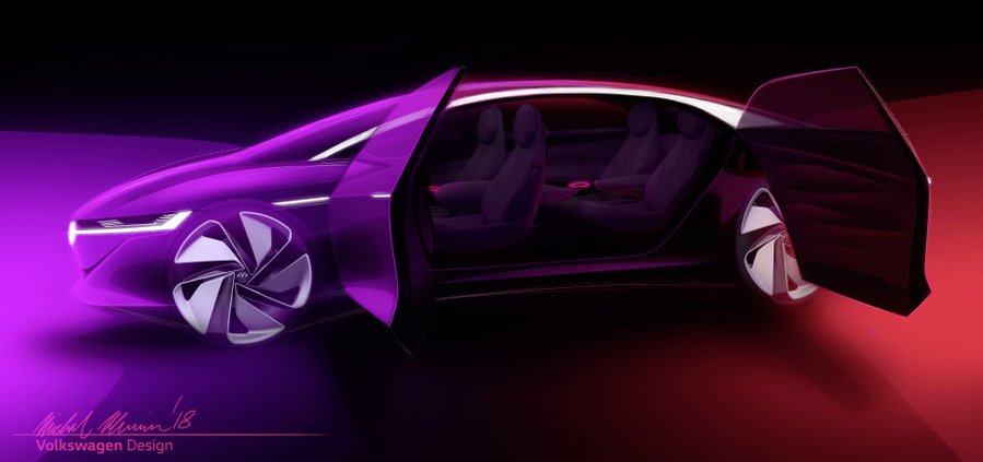 VW's fourth I.D. concept is a fully autonomous sedan