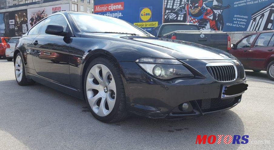 2005' BMW Serija 6 645Ci photo #2