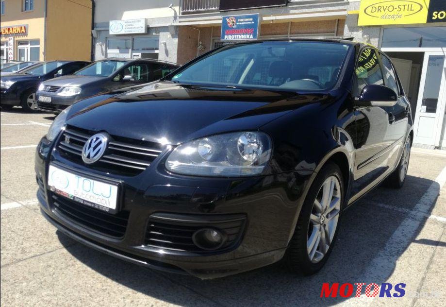 2008' Volkswagen Golf V Gt Sport 1,9 Tdi photo #2