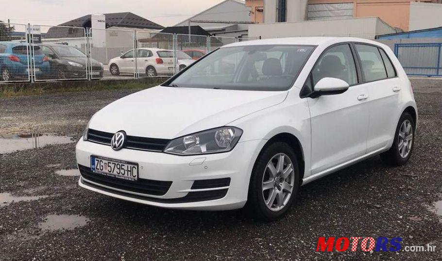 2014' Volkswagen Golf VII 1,6 Tdi Bmt photo #1