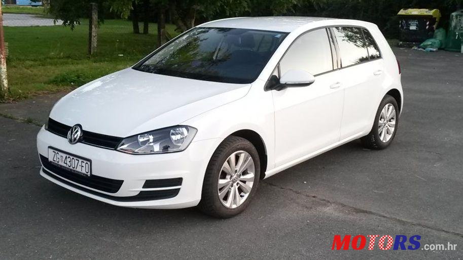 2014' Volkswagen Golf VII 1,6 Tdi Bmt photo #2