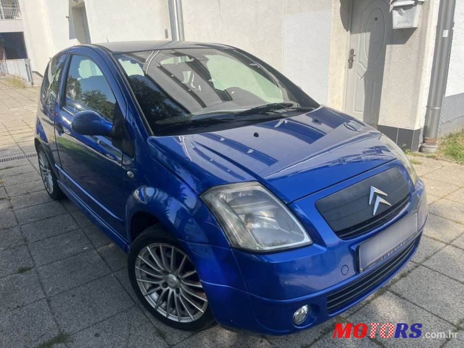2006' Citroen C2 1,6 I 16V Vtr photo #2