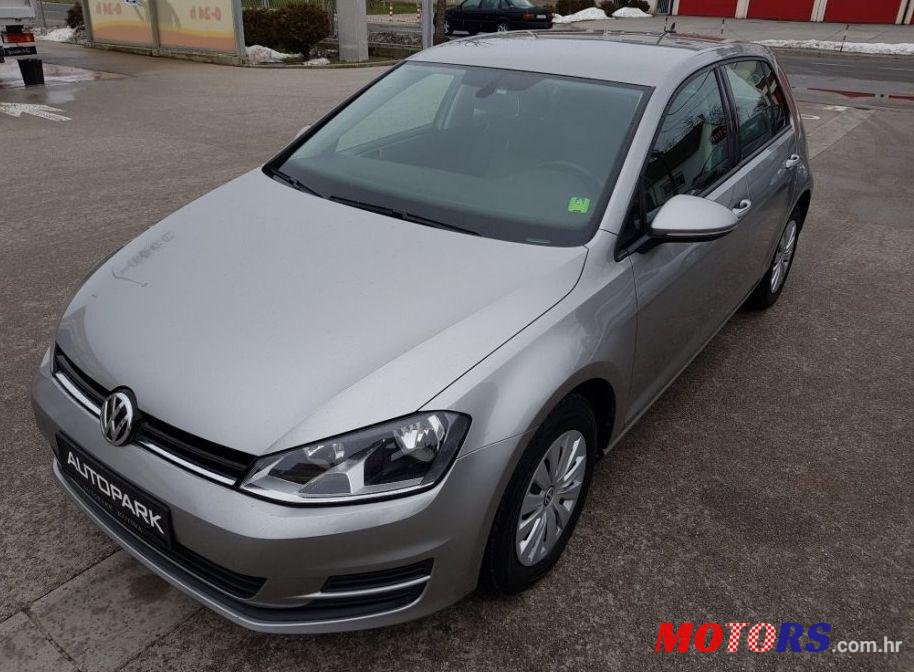 2014' Volkswagen Golf VII 1,6 Tdi Bmt photo #1