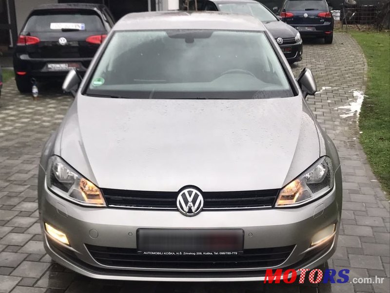 2014' Volkswagen Golf 7 1,6 Tdi Bmt photo #1