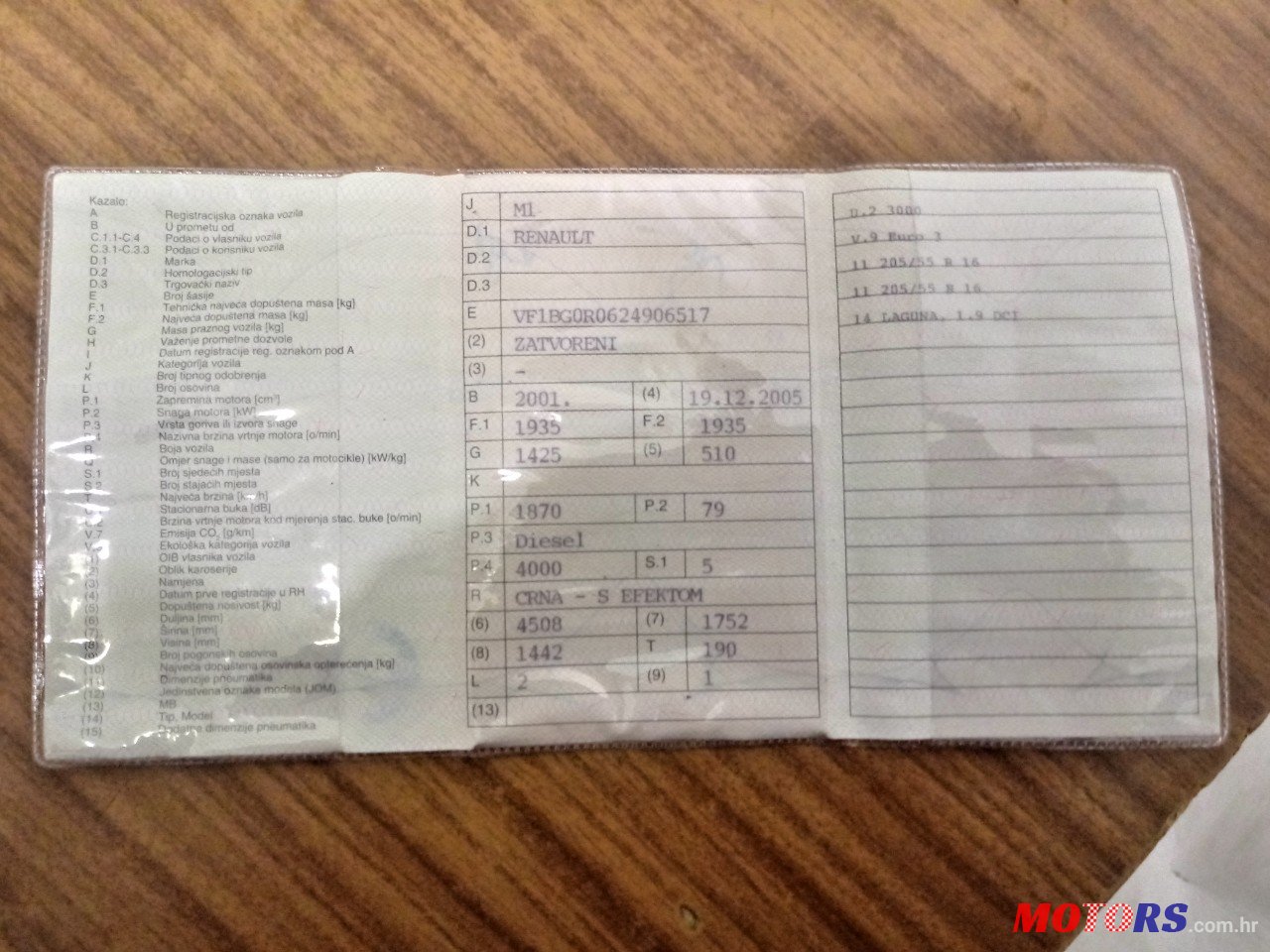 2001' Renault Laguna photo #4