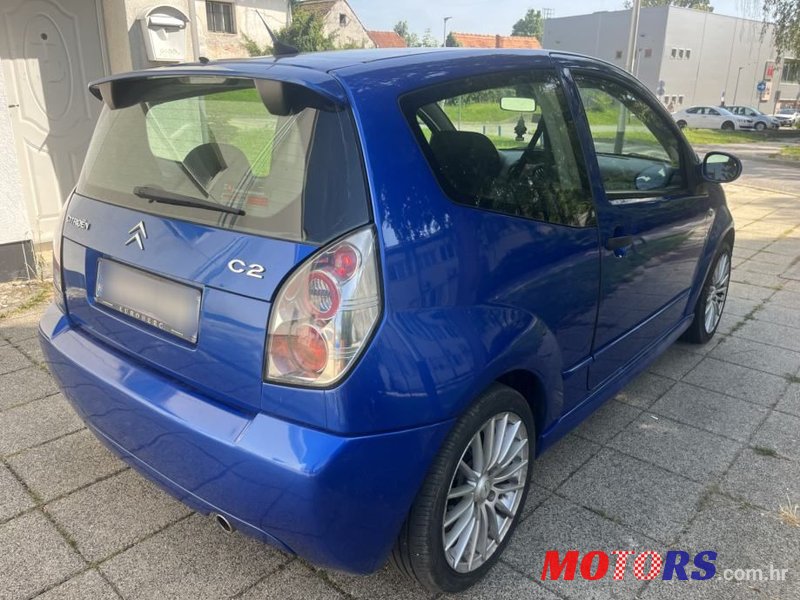 2006' Citroen C2 1,6 I 16V Vtr photo #3