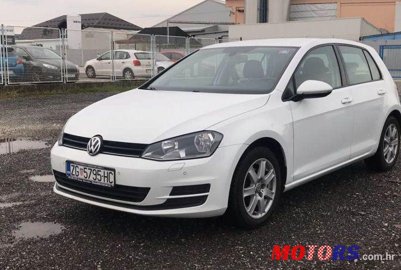 2014' Volkswagen Golf VII 1,6 Tdi Bmt photo #1