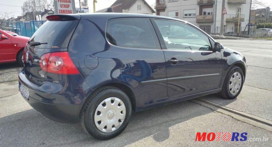 2005' Volkswagen Golf V 1,9 Tdi photo #1