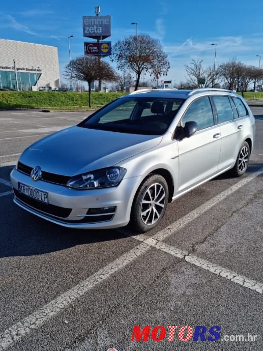 2014' Volkswagen Golf 7 Variant photo #1