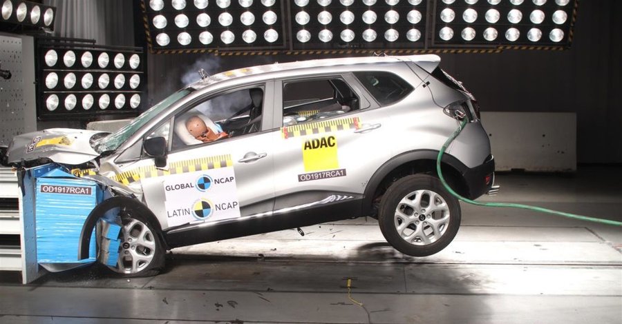 Renault Captur scores 4/5 in LatinNCAP crash test